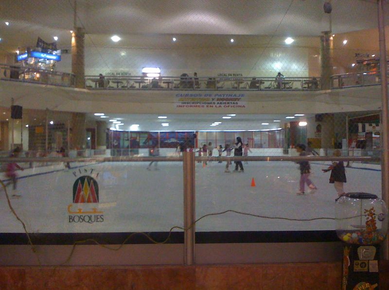 Pista Bosques Pistas de Hielo Very N'Ice